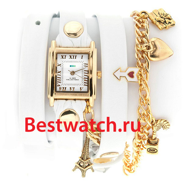 Часы La Mer С цепочками и подвесками LMCW3002C